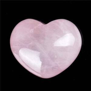 Heart shape healing crystal