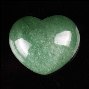 Heart shape healing crystal