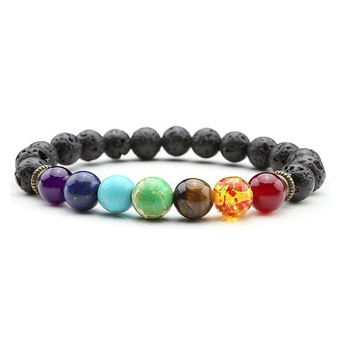 Natural stone Chakra bracelet