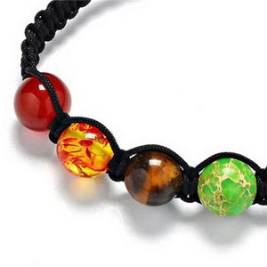 Seven stone Chakra bracelet