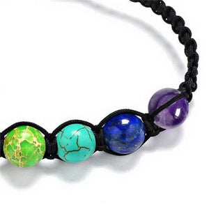 Seven stone Chakra bracelet