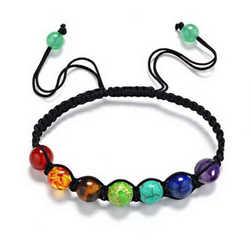 Seven stone Chakra bracelet