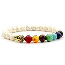 Load image into Gallery viewer, Natural stone Chakra bracelet