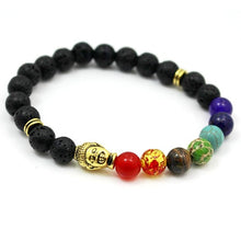 Load image into Gallery viewer, Natural stone Chakra bracelet