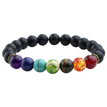 Load image into Gallery viewer, Natural stone Chakra bracelet