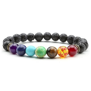 Natural stone Chakra bracelet