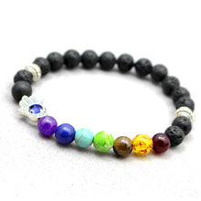 Load image into Gallery viewer, Natural stone Chakra bracelet