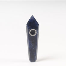 Load image into Gallery viewer, Natural quartz crystal smoking pipe