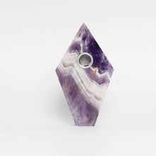 Load image into Gallery viewer, Natural quartz crystal smoking pipe