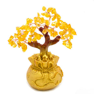 Crystal money bonsai tree (16cm tall)