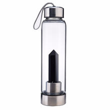 Load image into Gallery viewer, 500ml natural crystal water bottle (6 different crystals available)